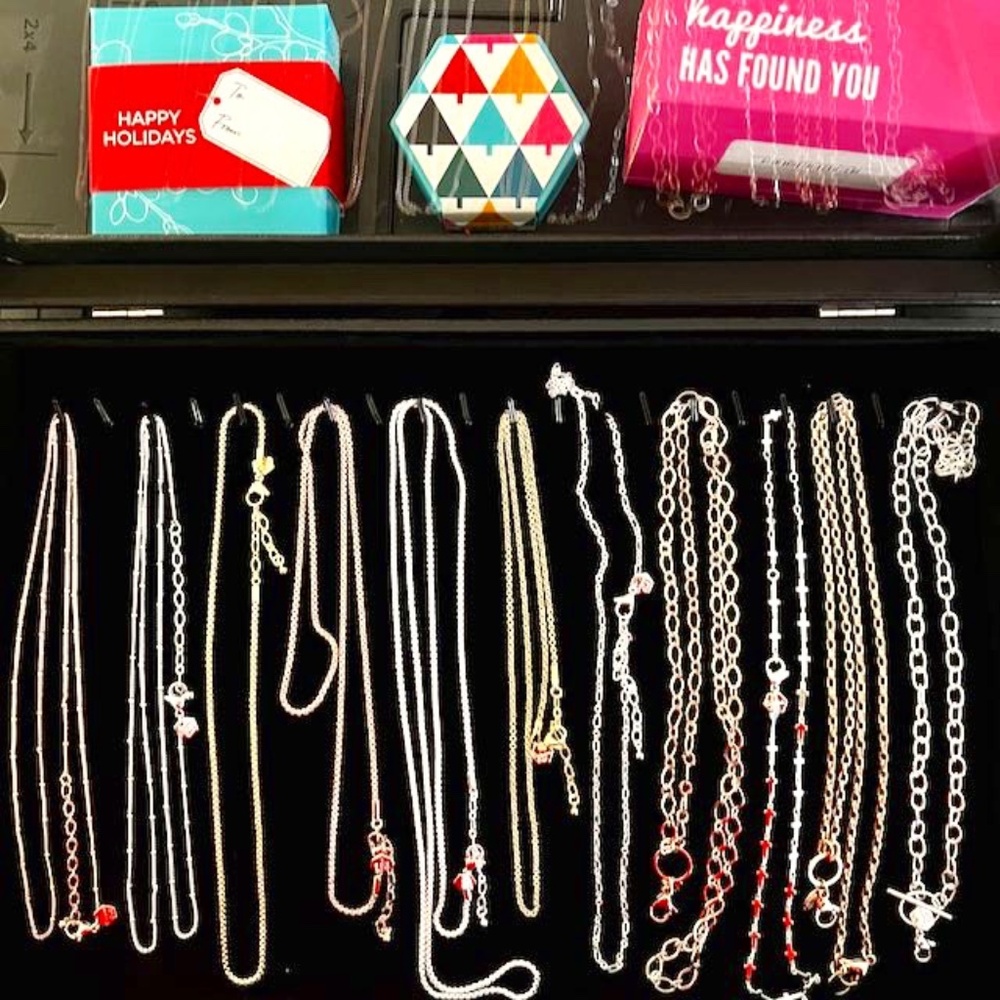 Origami Owl Chains - All Brand New, Most in Original Packaging